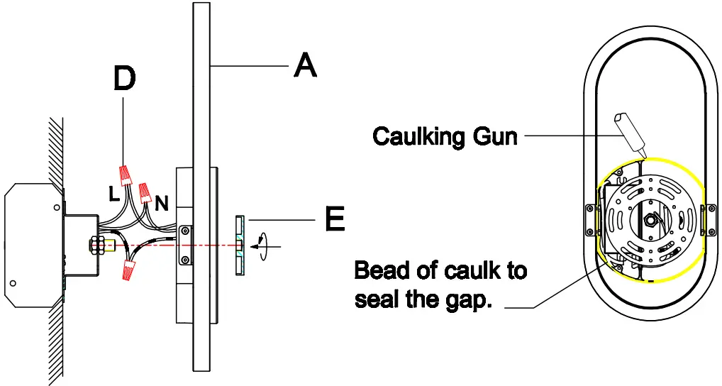 ET2 E42102 Gravity Small Outdoor LED Sconce - Figure 2
