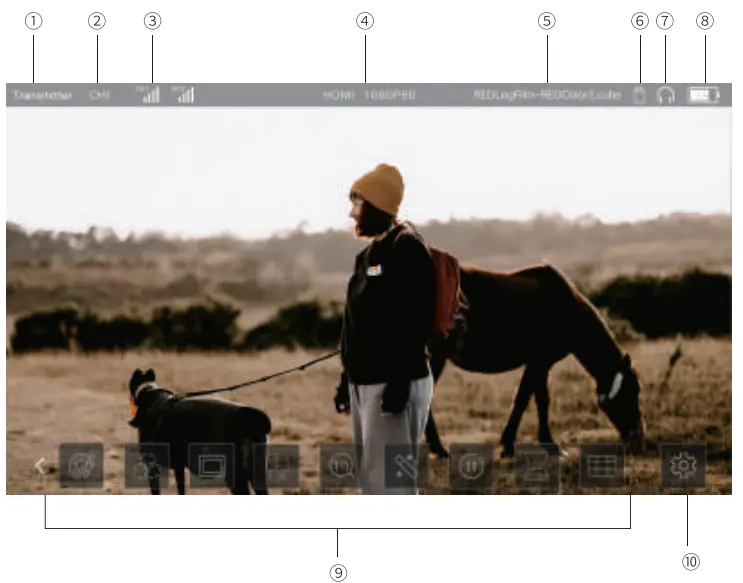 HOLLYLAND Mars M1 5 5 Inch Wireless Transceiver Monitor - fig2