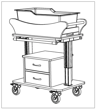 Amico-Jordan-and-Lily-Series-Height-Adjustable-Bassinets-FIG 11