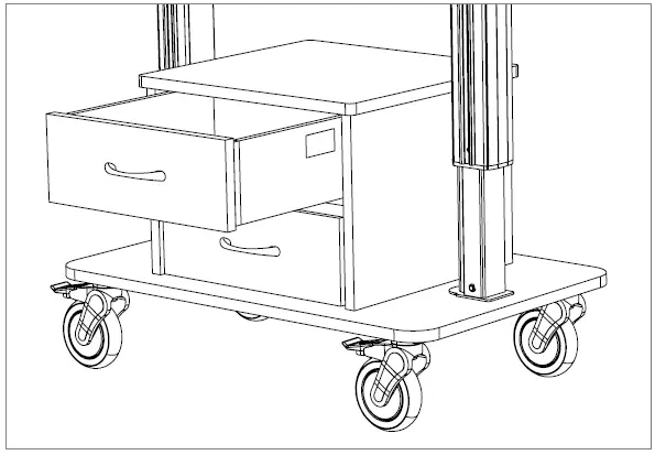Amico-Jordan-and-Lily-Series-Height-Adjustable-Bassinets-FIG 16