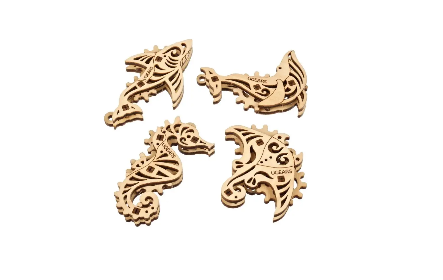 Ugears 127 U-fidgets Pacific Ocean Instruction Manual