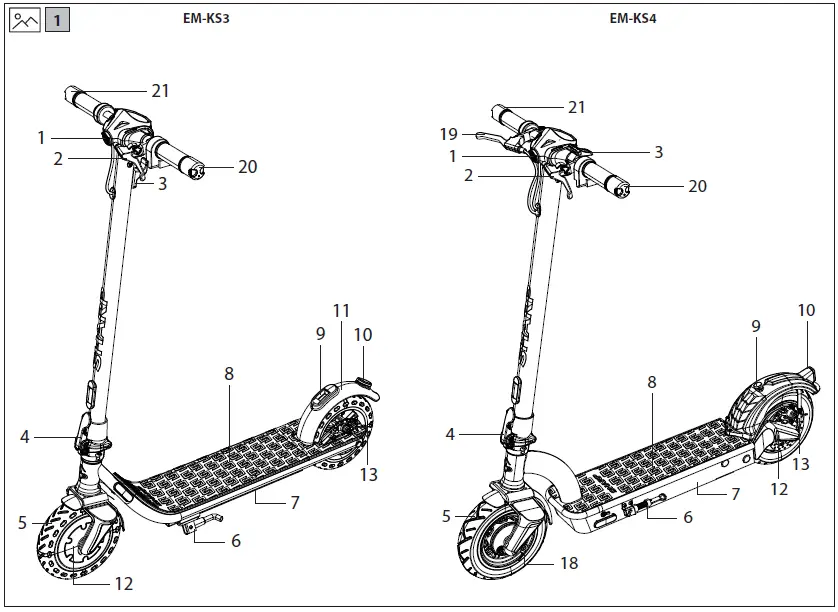 Sharp-EM-KS3AEU-Electric-Scooter-1