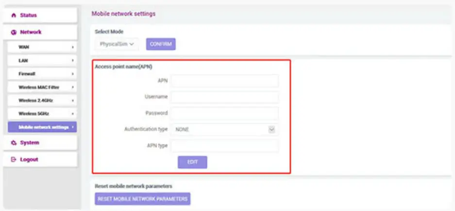 GlocalMe HomeFlex 4G LTE WiFi Router Mobile Hotspot Device - APN setting
