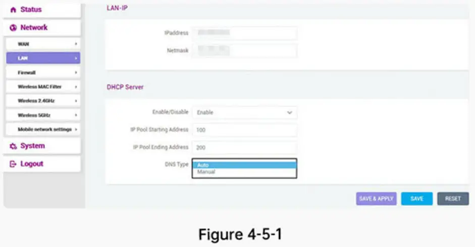 GlocalMe HomeFlex 4G LTE WiFi Router Mobile Hotspot Device - Lan address Setting