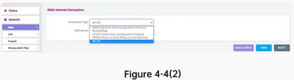 GlocalMe HomeFlex 4G LTE WiFi Router Mobile Hotspot Device - WAN Setting 2