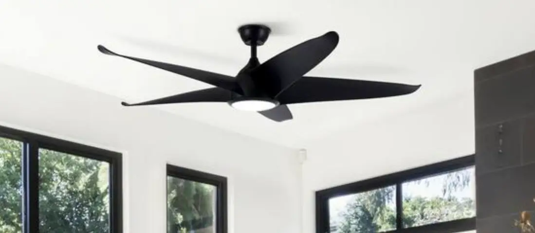 Merra Cfn-1107 60 Inch 5-blade Led Indoor Black Ceiling Fan User Manual