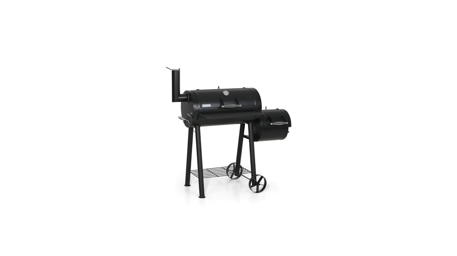 Captiva Designs E02gr016 Charcoal Grill With Offset Smoker User Guide