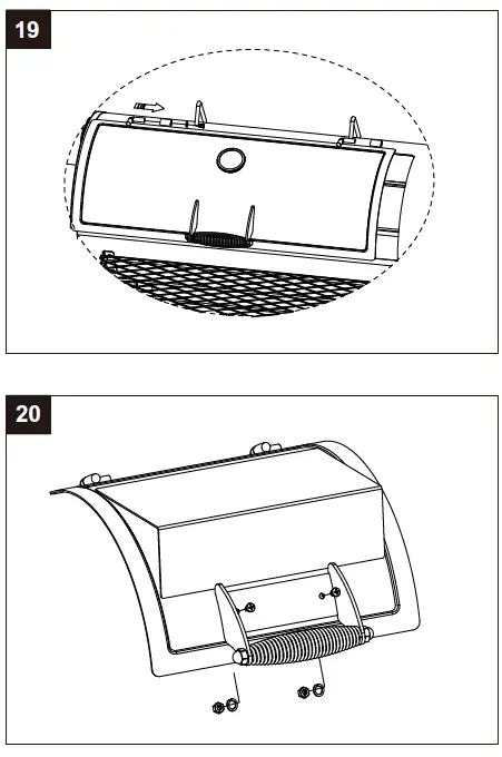Captiva Designs E02GR016 Charcoal Grill with Offset Smoker-fig-13