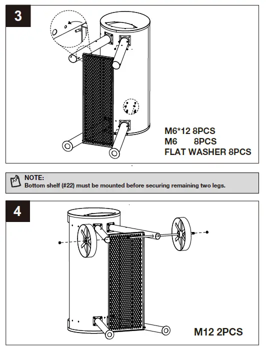 Captiva Designs E02GR016 Charcoal Grill with Offset Smoker-fig-5