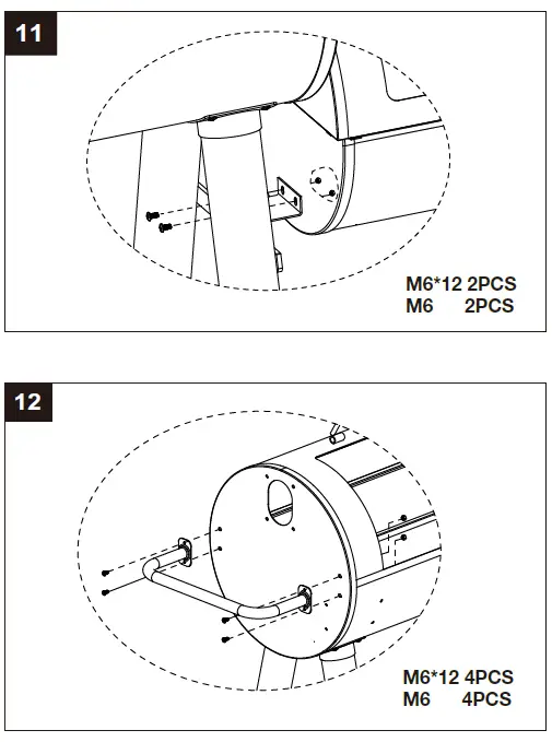 Captiva Designs E02GR016 Charcoal Grill with Offset Smoker-fig-9