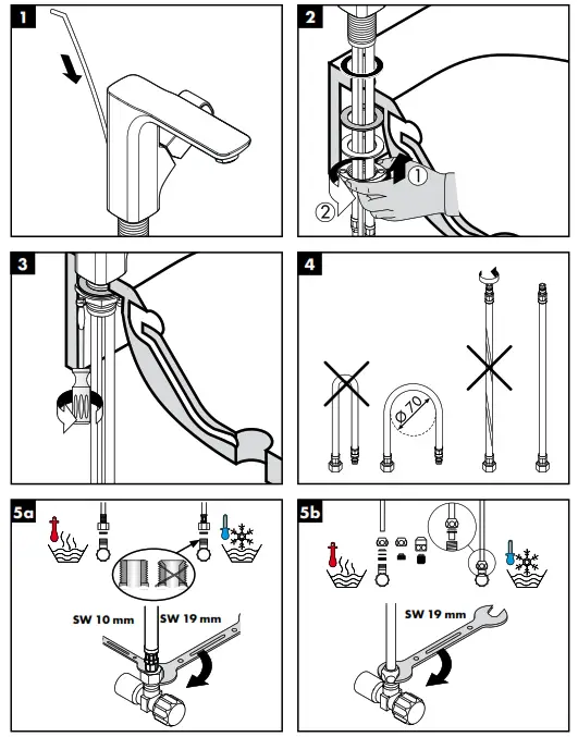 hansgrohe URQUIOLA Mixers - Fig