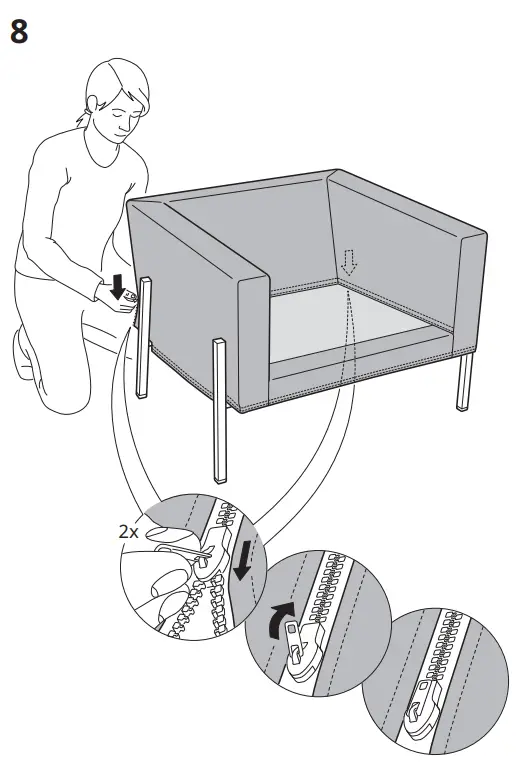 IKEA KOARP Armchair - Fig9