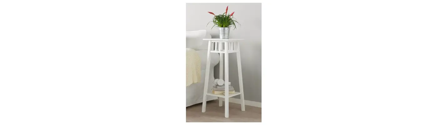 Ikea Aa-499903-6-100 Lantliv Plant Stand White Instruction Manual