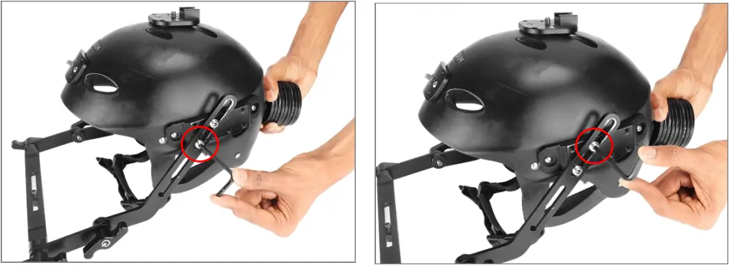 PROAIM P-CSHR-01 Surfer Helmet Rig Setup 12