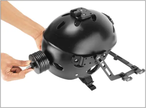 PROAIM P-CSHR-01 Surfer Helmet Rig Setup 3