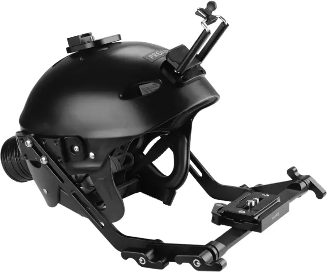 PROAIM P-CSHR-01 Surfer Helmet Rig for DSLR Camera Smartphone