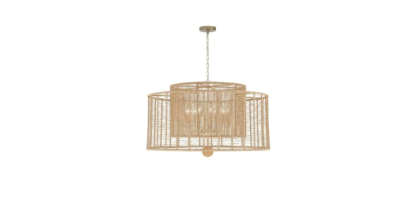 Crystorama Jay-a5009-bs Jayna 12 Light Chandelier Instruction Manual