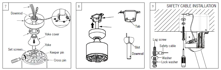 VISUAL COMFORT 14PRR52XXXD Series Ceiling Fan FIG-3