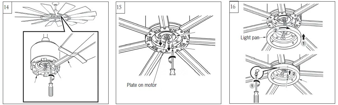 VISUAL COMFORT 14PRR52XXXD Series Ceiling Fan FIG-6