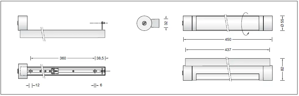 BEGA-23 233.1-Wall-Luminaire-for-Indoor-Use-FIG-1