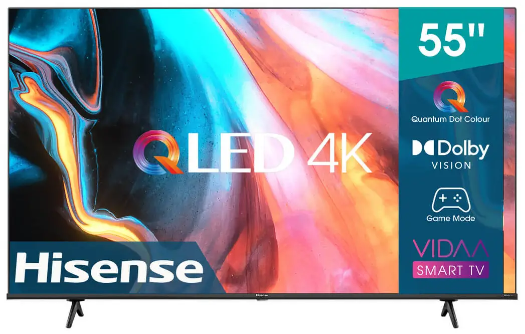 Hisense E7 Series 55 Inch 4K QLED Smart TV