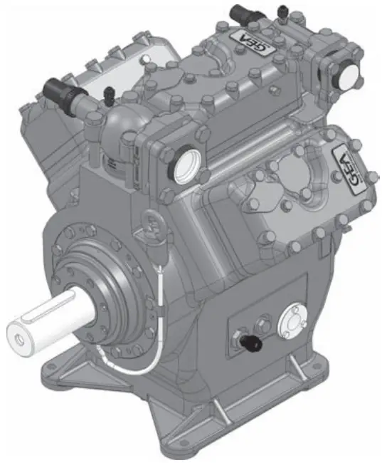 Danfoss BOCK F76 Open Type Compressor