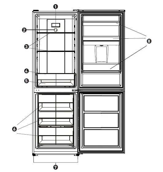VALBERG -CNF-291-E-WD-X742C-Refrigerator-Freezer-1