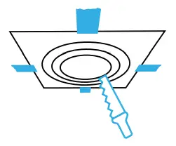 Sunco Lighting 13 Inch LED Ceiling Night Light Selectable CCT - wires12