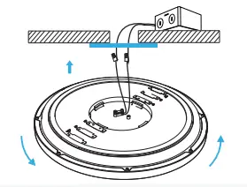 Sunco Lighting 13 Inch LED Ceiling Night Light Selectable CCT - wires20