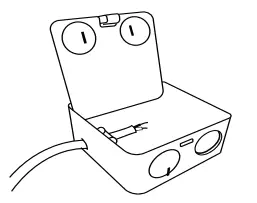 Sunco Lighting 13 Inch LED Ceiling Night Light Selectable CCT - wires3