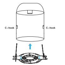 Sunco Lighting 13 Inch LED Ceiling Night Light Selectable CCT - wires33