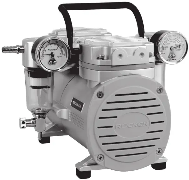 Rocker 430 Oil Free Vacuum Pump - cover