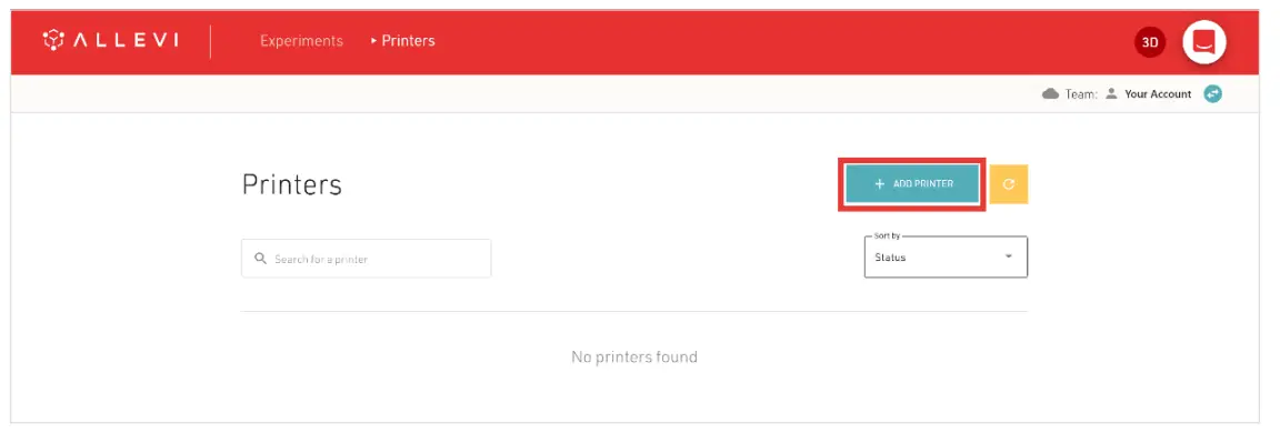 Allevi 2 3D Bioprinter With Dual Extrusion - PRINTER 1