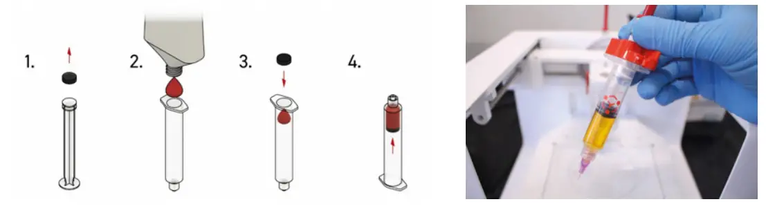 Allevi 2 3D Bioprinter With Dual Extrusion - syringe plunger