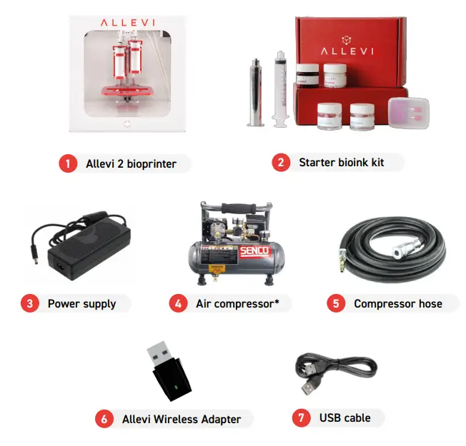 Allevi 2 3D Bioprinter With Dual Extrusion
