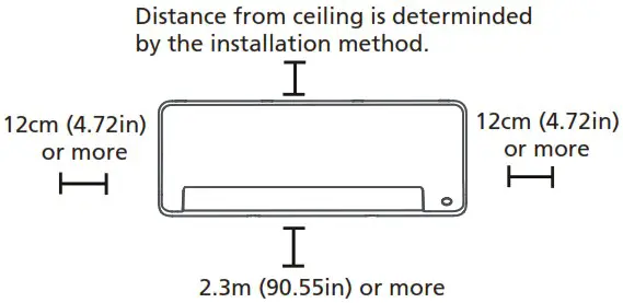 inventor LEUVI 24WFI Wall Mounted Unit Air Conditioning System - Installation 2