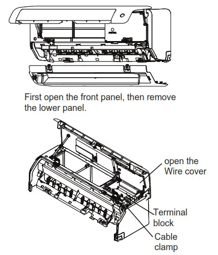 inventor LEUVI 24WFI Wall Mounted Unit Air Conditioning System - Installation 23