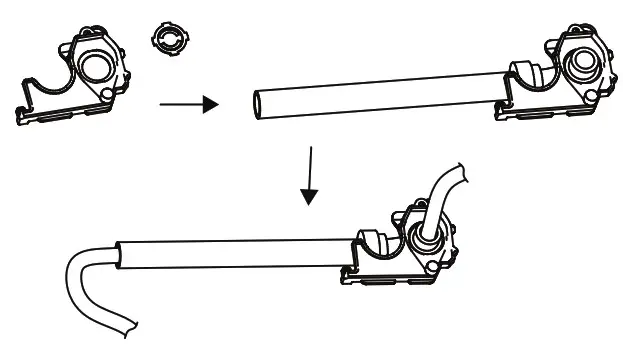 inventor LEUVI 24WFI Wall Mounted Unit Air Conditioning System - Installation 25