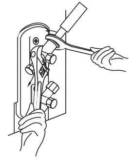 inventor LEUVI 24WFI Wall Mounted Unit Air Conditioning System - Installation 45
