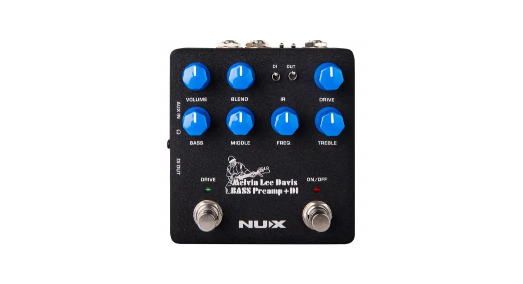 Nux Nbp-5 Melvin Lee Davis Bass Preamp Di Ir Interfaz Owner's Manual Nux Nbp-5 Melvin Lee Davis Bass Preamp Di Ir Interfaz Owner's Manual