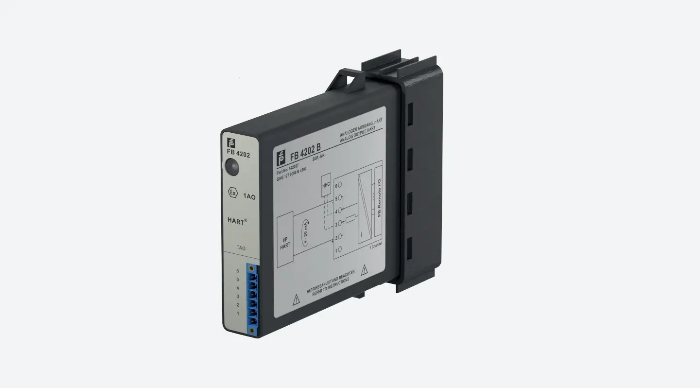 Pepperl Fuchs Fb4202b2 Hart Output Isolator Instruction Manual