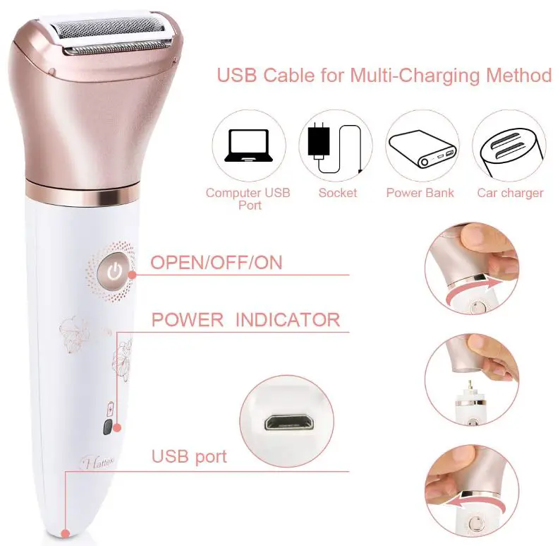 Hatteker-RSCW-2018-Electric-Razor-for-Women-fig-3
