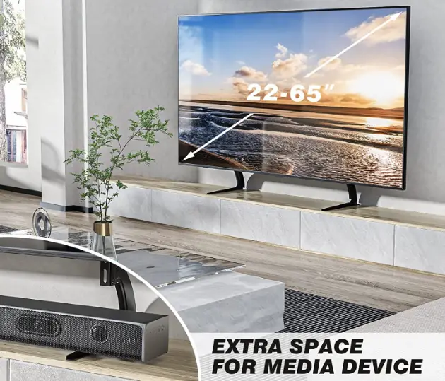 5Rcom-UT3001A-Universal-TV-Stand-Tabletop-fig-1