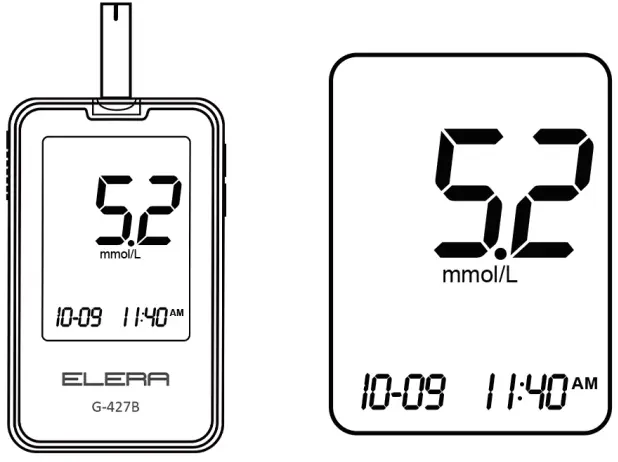 Measure and read results