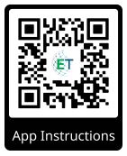 EarthTronics ECWSBP 5 Key Battery Powered Wall Switch Instructions - QR Code