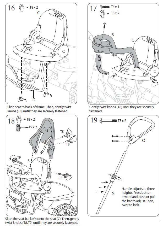 Little Tikes Tricycle 4-in-1 Trike Fif-11