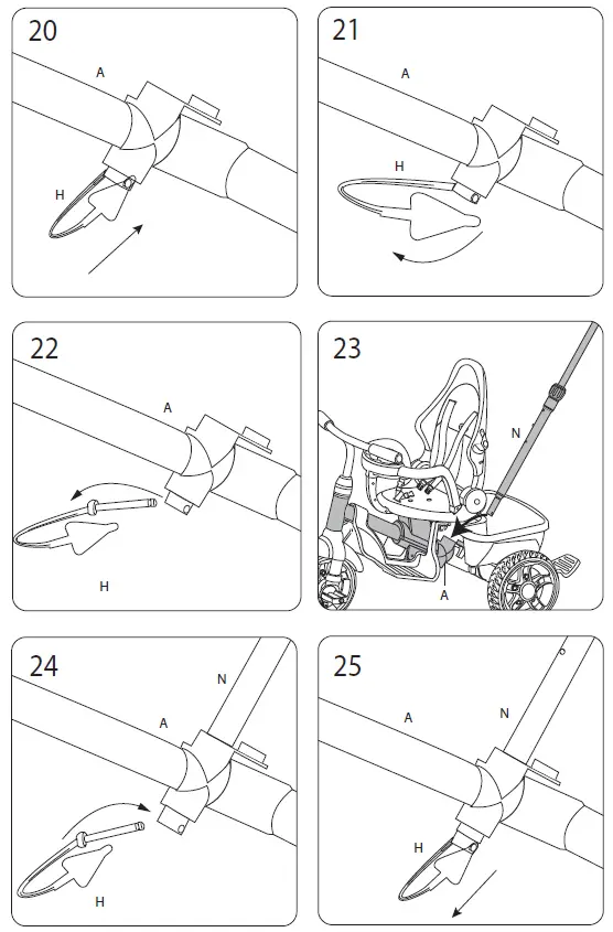 Little Tikes Tricycle 4-in-1 Trike Fif-12