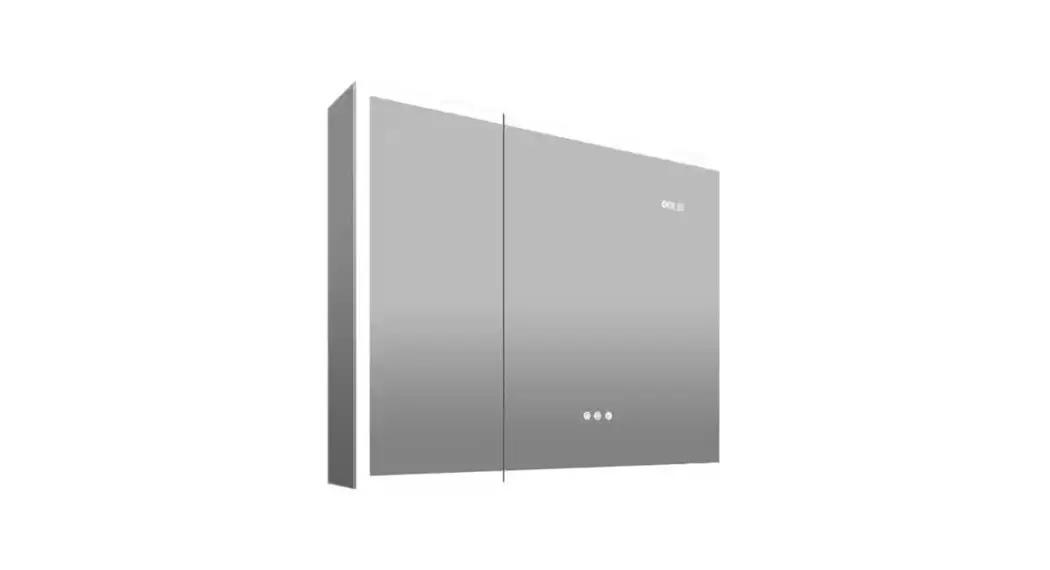 Unbranded S-yiqikj-05 Rectangular Silver Aluminum Surface Mount Bi-view Medicine Cabinet Instruction Manual