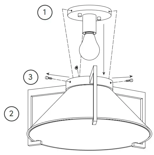 nathan james 11151 Jace Flush Mount - fig 10