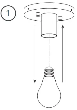 nathan james 11151 Jace Flush Mount - fig 11
